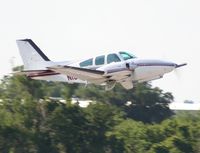 N1973 @ LAL - Beech E55 Baron