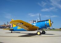 N818DM @ KADH - Vultee BT-13A - by Mark Pasqualino