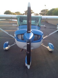 N53268 @ KSNA - at the tie down - by ray heyman