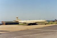 XV230 @ EGDM - Nimrod MR.2 of the Kinloss Maritime Reconnaissance Wing at the 1992 Air Tattoo Intnl at Boscombe Down. - by Peter Nicholson