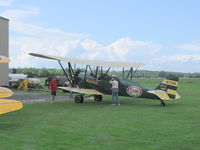 N7286 @ D52 - Parked at Geneseo. - by Terry L. Swann