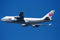 JA8080 @ KLAX - JAL 744 Departs 25R KLAX - by Mark Kalfas