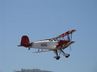 N3G @ SZP - 1985 Bucker Jungmann E3B, Lycoming AEIO-360-B 180 Hp upgrade, takeoff climb Rwy 22 - by Doug Robertson