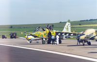 9013 @ EGDM - Frogfoot of 1 Squadron/30 AC Regiment of the Czech Air Force at the 1992 Air Tattoo Intnl at Boscombe Down. - by Peter Nicholson