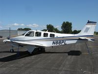N88PL @ KAXN - 2007 Hawker Beechcraft G36 Bonanza - by Kreg Anderson