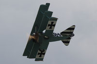 G-CDXR @ LOXZ - Fokker Dr. I