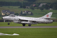 HB-RVS @ LOXZ - Swiss Hunter Team Hawker Hunter F58