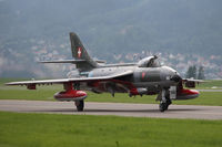 HB-RVU @ LOXZ - Air Vampires SA Hawker Hunter F58 - by Juergen Postl
