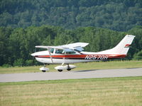 N2570R @ KIPT - This is just before touch down.  No shadows touching the ground. - by Sam Andrews