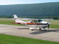 N2570R @ KIPT - Taxiing into park at the WRAP Pancake breakfast. - by Sam Andrews