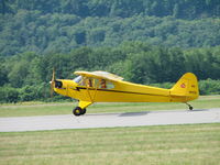 N3617N @ KIPT - Arriving at the 2009 WRAP Fly-In Pancake Breakfast - by Sam Andrews
