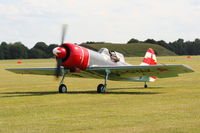 G-GYAK @ EGWC - Aerostars display team at Cosford Airshow - by Chris Hall