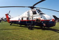 XR503 @ EGDM - Wessex HC.2, callsign Blackbox 07, of the Defence Research Agency, Bedford on display at the 1992 Air Tattoo Intnl at Boscombe Down. - by Peter Nicholson