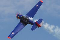 D-FHGL @ LOXZ - AIRPOWER 09  Red Bull / Sennheiser  North American SNJ-5 Texan - by Delta Kilo