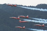 J-3085 @ LOXZ - AIRPOWER 09Patrouille Swisse - by Delta Kilo