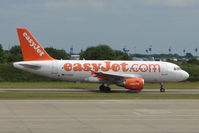 G-EZDV @ EGGW - Easyjet A319 at Luton - by Terry Fletcher