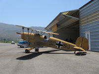N131G @ SZP - 1959 C.A.S.A. 1.131 Bucker JUNGMANN, LOM 332AK inverted in-line 4 cylinder 140 Hp - by Doug Robertson
