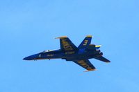 163130 @ DVN - Blue Angel 3 at the Quad Cities Air Show, and I'm shooting into the sun.