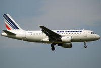F-GRHU @ VIE - Air France Airbus A319-111