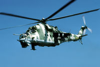 728 @ EPDA - For an exercise several Army Hinds were temporarily based on the Naval air base Darlowo.