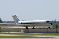 160050 @ CID - Just past the threshold of runway 27 - by Glenn E. Chatfield