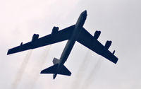 61-0012 @ KTPL - Barksdale based 11th BS Stratofortress beneath the low clouds at Central Texas Airshow 09. - by TorchBCT