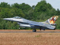 J-008 @ EHVK - General Dynamics F-16AM Fighting Falcon J-008 Royal Netherlands Air Force with a nice tiger in it's tail to celebrate 55 years of 315 Squadron - by Alex Smit