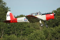 G-BVTX @ EGTH - WP809 departing the Shuttleworth Military Pagent air Display July 09