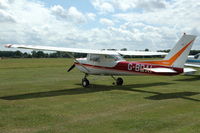 G-BDAI @ EGTH - G-BDAI Cessna Aerobat at Shuttleworth Military Pagent air Display July 09