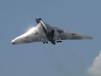 G-VLCN @ EHVK - AVRO Vulcan B2 G-VLCN Vulcan to the sky painted as Royal Air Force XH558 - by Alex Smit