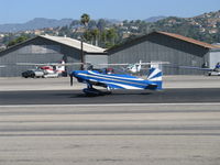 N6CM @ SZP - 1978 Matthews THORP T-18 TIGER, Lycoming O-290, landing roll Rwy 22 - by Doug Robertson