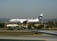 N307AS @ LAX - Alaska 2001 Boeing 737-990 landing - by Steve Nation