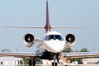 N777UT @ KDPA - Sho Deen Inc. Citation 680 Sovereign on the ramp KDPA - by Mark Kalfas