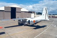 TE12B-40 @ EGVA - Another view of the support aircraft for the Spanish Air Force's display team at the 1991 Intnl Air Tattoo at RAF Fairford. - by Peter Nicholson