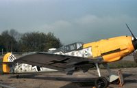 DG200 @ BQH - The RAF Museum's preserved Bf-109E, known as Black 12, was on display at the 1978 Biggin Hill Air Fair. - by Peter Nicholson