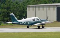 N9517J @ 6A2 - N9517J T/O RWY32 @ 6A2 - by J. Michael Travis