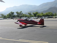 N826B @ SZP - 1995 Newhall VAN's RV-6, Lycoming O-320 160 Hp, taxi - by Doug Robertson