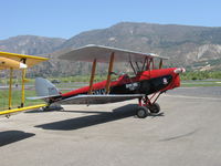 N675LF @ SZP - 1944 DeHavilland DH 82A TIGER MOTH, Gipsy Major I 4 cylinder air-cooled 135 Hp inverted in-line engine, at the 2009 National Bucker Fly-In - by Doug Robertson