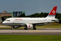 9H-AEJ @ EGCC - Air Malta - by Chris Hall