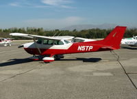 N5TP @ AJO - Red + White 1974 Cessna 172M @ Corona Airport, CA - by Steve Nation