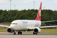 TC-JFJ @ EGCC - Turkish Airlines Boeing 737-8F2 - by Chris Hall