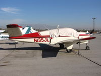 N135JL @ AJO - 1955 Beech G35 with cover @ Corona Airport, CA - by Steve Nation