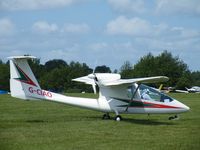 G-CIAO @ EGTB - Unusual design, Sky Arrow