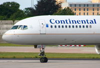 N41135 @ EGCC - Continental - by Chris Hall