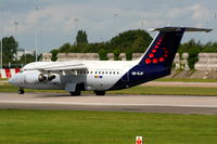 OO-DJP @ EGCC - Brussels Airlines - by Chris Hall