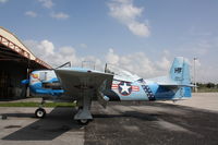 N2HF @ KPGD - North American T-28B - by Mark Pasqualino