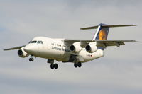 D-AVRM @ EGCC - Lufthansa Regional operated by CityLine - by Chris Hall