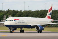 G-EUXK @ EGCC - British Airways - by Chris Hall