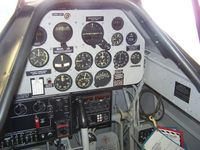 N3685F @ KMRN - Pilot's Control Panel - by Dalton Walters