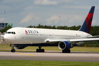 N1201P @ EGCC - Delta - by Chris Hall